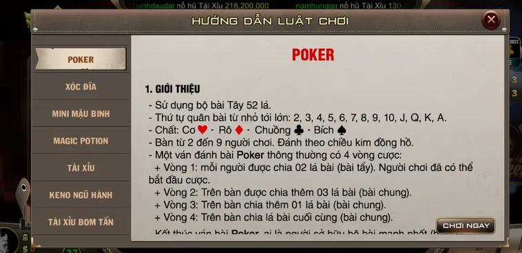 Poker Là Gì B52CLUB Giải Mã Trò Chơi Bài Đẳng Cấp Cho Mọi Game Thủ