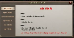 Hướng Dẫn Rút Tiền B52CLUB Nhanh Chóng An Toàn Cho Mọi Game Thủ